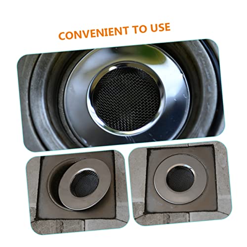 Filtro para desagüe de acero inoxidable OSALADI 3 piezas miniatura 3