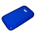 Eagle Cell Rubberized Hard Cover Case for Nokia Lumia 822 - Retail Packaging - Blue Checker