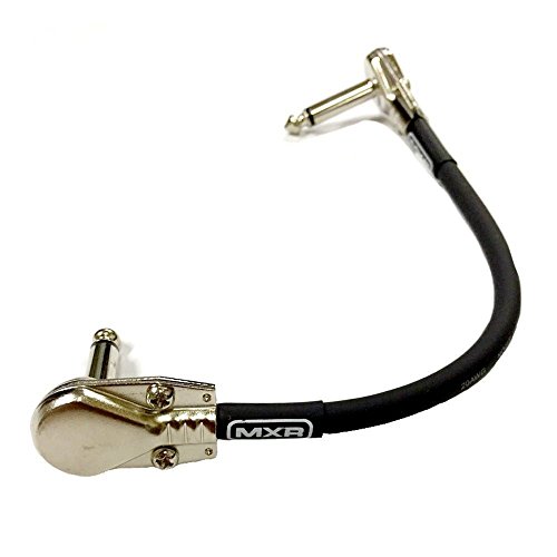 Dunlop Mxr 6 Inch Right Angle Pancake Guitar Patch Cables For Effects Pedals, 6 Pack #TOP1