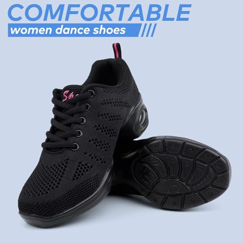 Dance Sneakers for Women with Split Sole and Air Cushion. 5