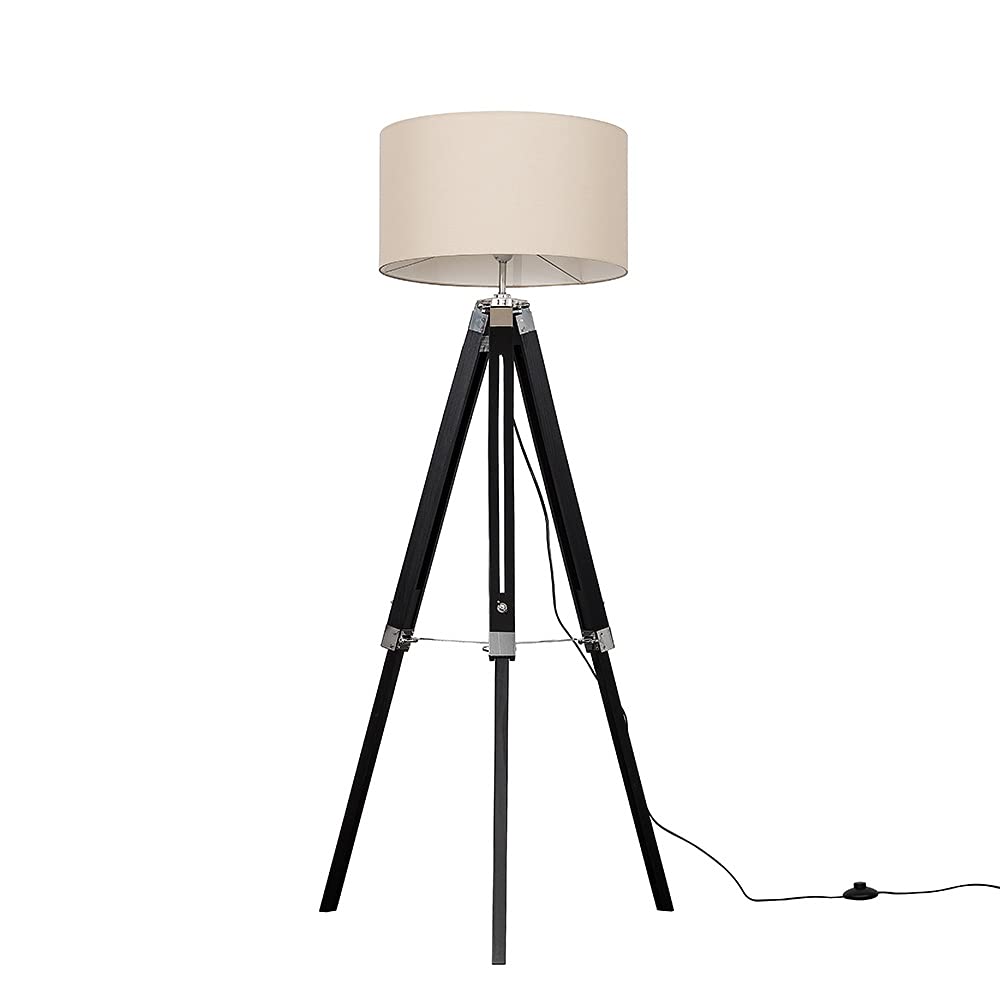 Valuelights Unisex Black Clipper Floor Lamp