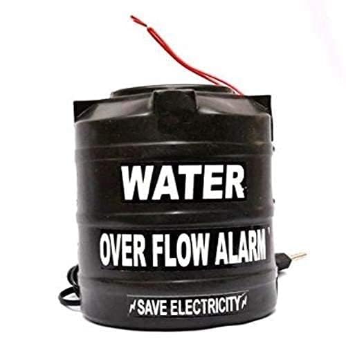 S P Water Tank Overflow Alarm with Voice Sound, Normal Size, Black-image-41