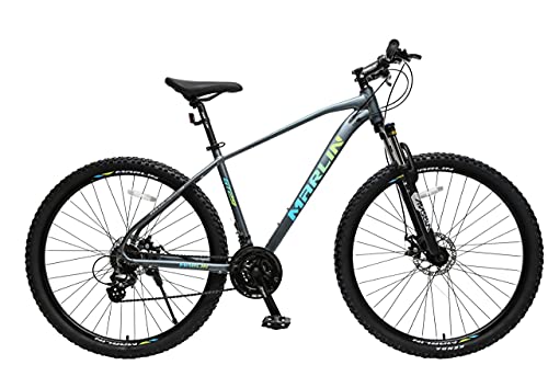 Image of MARLIN Bikes Men's GT29 MTB 18.50 Inch Frame 29 Inch Wheel Size Mountain Bike with 2.2 Inch tire (Dark Grey)