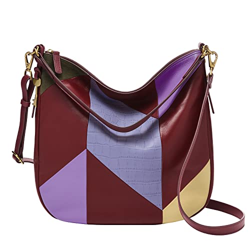 Fossil Hobo, Wine Patchwork #TOP1