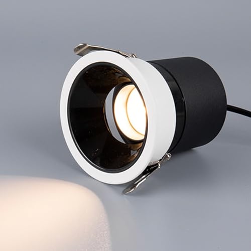 Foco LED empotrable redondo de 8,3 cm para iluminar con estilo tu sala de estar