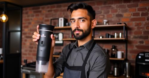 Magic Boxx Portable Electric Coffee Maker with USB-C | Compatible with Capsules and Ground Coffee | Ideal for Car, Office, Travel, and Camping by Generic - Used condition - Image 3