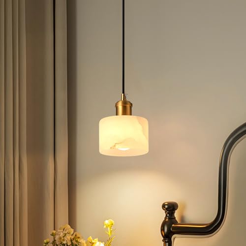Lámpara colgante moderna de cocina vintage pequeña nube de piedra luz junto a la cama techo 3