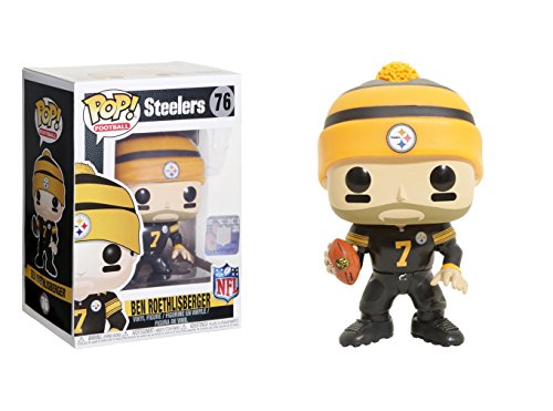 Funko POP NFL: Ben Roethlisberger (Steelers Color Rush) Collectible Figure