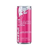 Red Bull boisson énergisante Goût Pêche Blanche 250ml