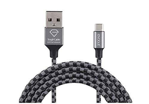 Xell Evogue Usb Type C 2.4A Nylon Fabric Braided Cable For One Plus 5/5T/3/3T And All Type C Supported Smartphones (Black, Grey) (B07GKVQJVR) Amazon Price History, Amazon Price Tracker