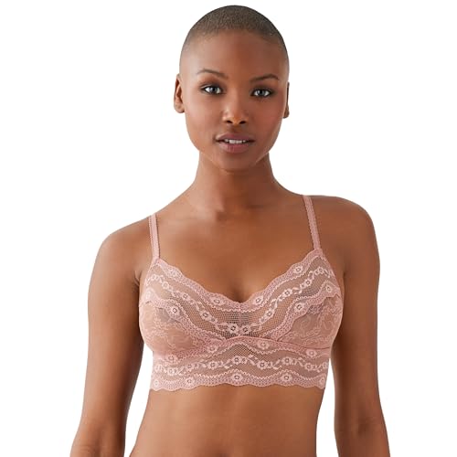 Image of b.tempt'd by Wacoal Women's Lace Kiss Sheer Unlined Wire Free Bralette
