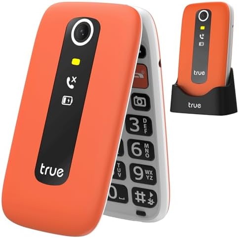 TRUE S70 Teléfono Móvil para Mayores con Tapa 2G, Pantalla de 2,8...