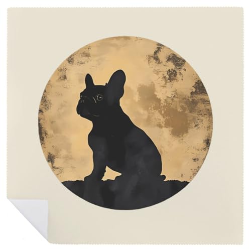 Servilletas de bulldog francés para decorar tus cenas familiares con suavidad y un diseño alegre 7