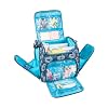 Handy Sandy Rolling Craft Bag, Multi-Pocket Craft Tote, Rolling Tote with Wheels & Detachable Cart, Portable Art Bag for Sewing, Scrapbooking, Art Supplies & Teacher Use (Madrid Tile) #2