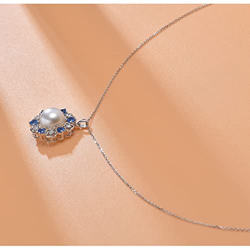 Colliers 925 chaîne de pendentif de perle pour sublimer le décolleté féminin