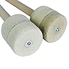 A-Star Felt Head Drum Gong/Tam Tam Beaters with Secure Wooden Handle - 2Pcs/Pair - 32cm #2