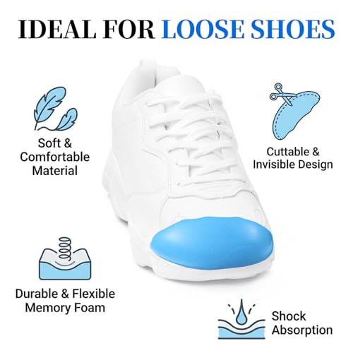 3 pares de rellenos para zapatos talla S para calzado grande miniatura 3