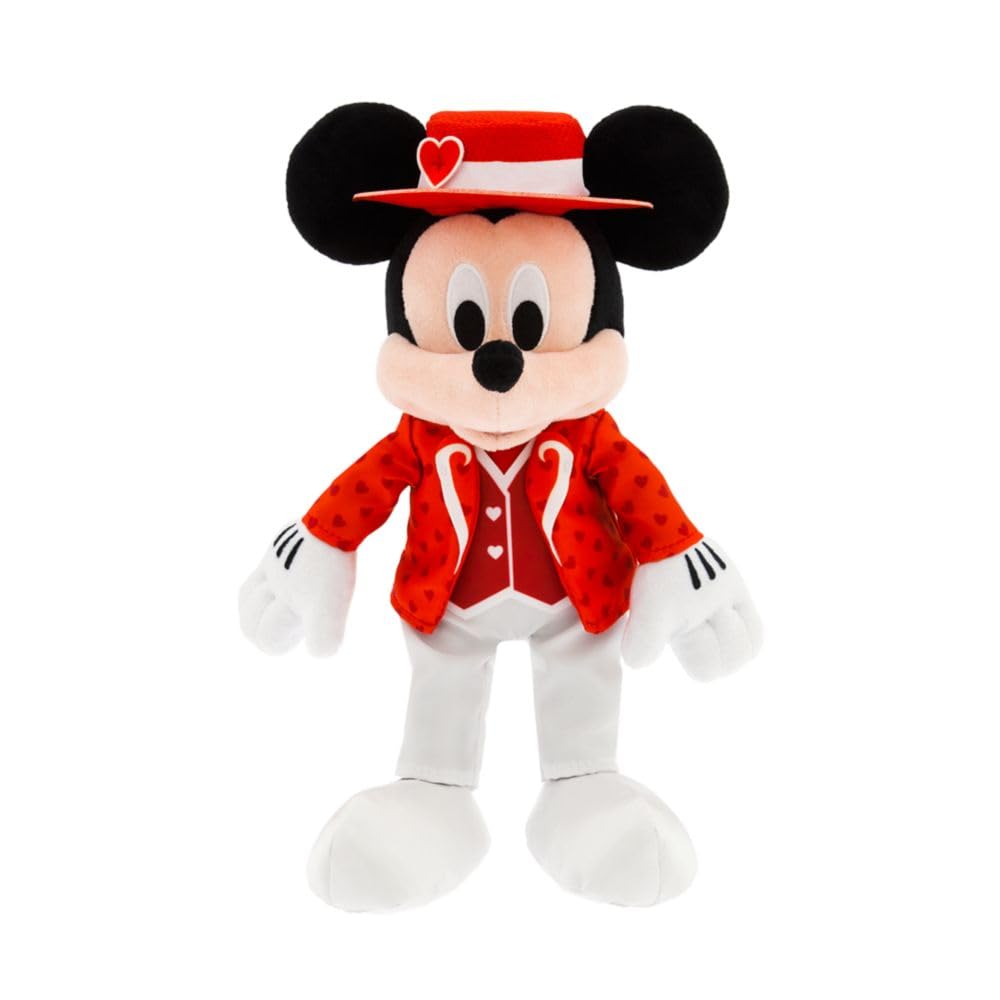 2026バレンタイン♡ディズニーストア♡ミッキーマウス ぬいぐるみ ハート柄 Amazon.co.jp: ディズニーストア公式ミッキーマウスバレンタイン