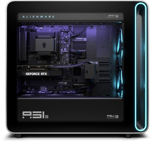 Image of Alienware Area-51 Gaming Desktop | Core Ultra 9 285K |64GB DDR5 | 2TB SSD | Win 11 + Office H&S 2024 | NVIDIA RTX 5090 32GB GDDR7 | 1 Year Alienware Care Service
