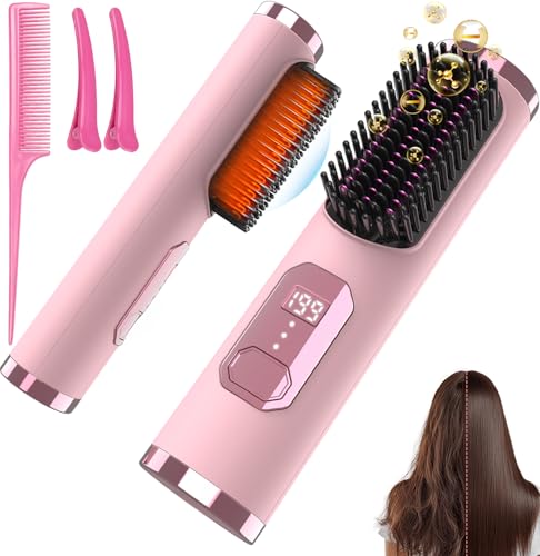 Cordless 4-IN-1 Straightening Brush