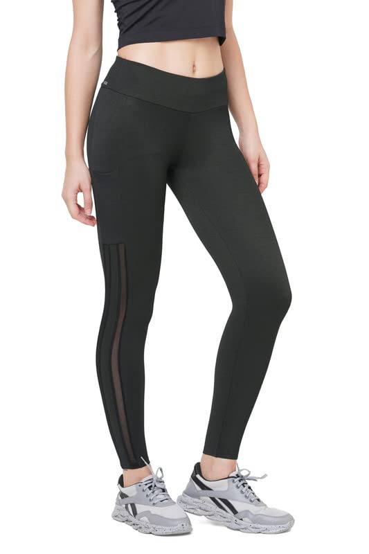 Image of JUST-Dry MESH Panel 7 /8 GO Train Tights