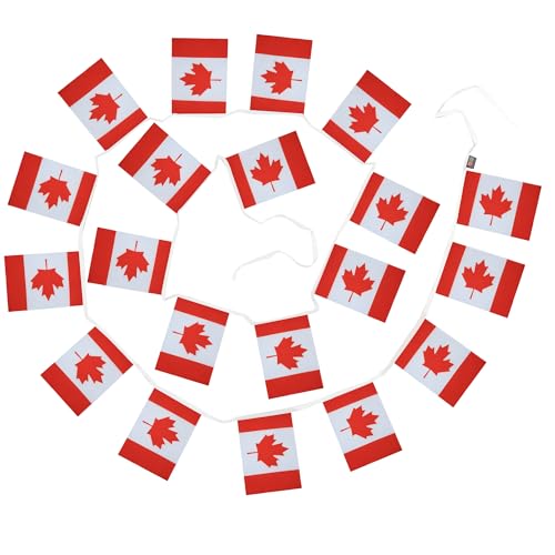 Guirlande drapeau Canada en polyester résistant de 12m AZ FLAG