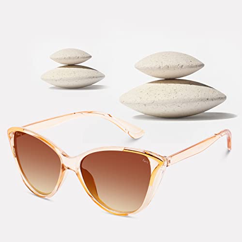 Image of Retro Cat Eye UV Protected Sunglass for Women
