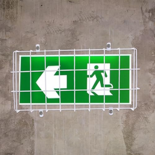 Protector de luz de emergencia contra vandalismo y golpes 8