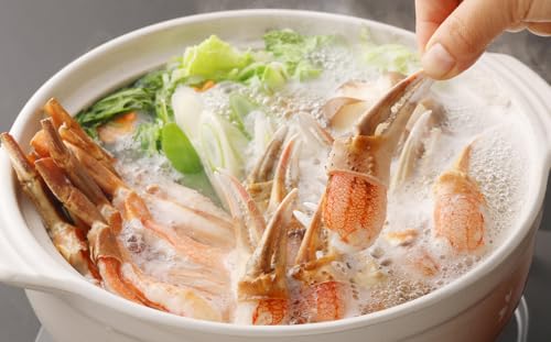生ずわい蟹 しゃぶしゃぶ セット 1.0kg(棒肉 500g+爪肉 500g) [1] かに カニ ずわい蟹 棒肉 爪肉 ポーション むき身 しゃぶしゃぶ用 鍋 海鮮 BBQ バーベキュー 簡単調理 冷凍