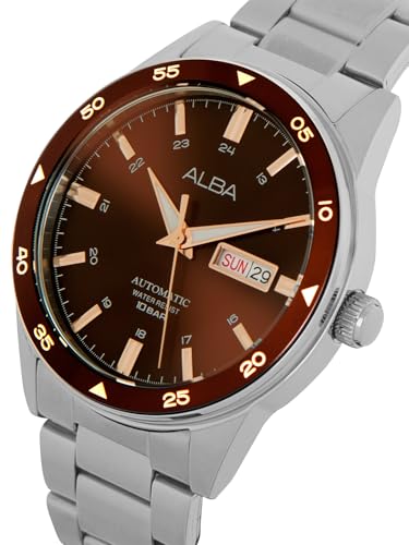 Image of Alba Brown Dial Automatic Watch-AL4591X1