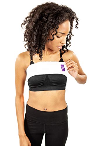 Compression Bandeau Bra Post Surgery Recovery, Breast Augmentation Bra (S122) White #TOP3