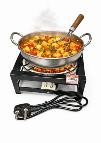 Image of Electric Cooking Heater 1500W Single Burner | Portable Electric Stove with Fast Heating Coil | Heavy Duty Cooking Heater Model-07