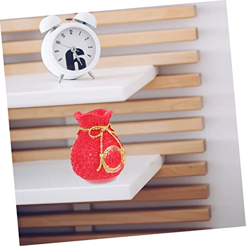 YARNOW Money Storage Bag Red Piggy Bank Prop Chinese Year Bag Decorative Ornament2