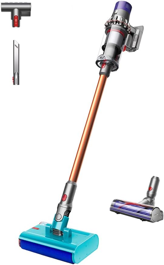 Dyson Cyclone V10 Submarine – Aspirateur balai sans fil laveur sols durs