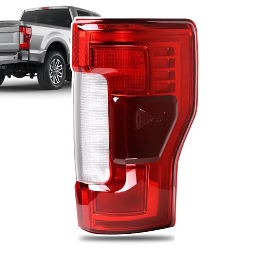 LED Tail Light With Blind Spot Compatible With 2017-2019 Ford F250 F350 F450 F550 Super Duty Rear Light Taillights Right and Passenger Side Replace FO2801262 KC3Z13404B
