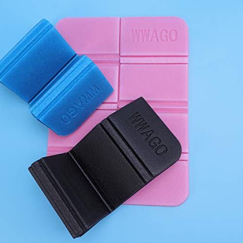 IMIKEYA 3 peças de almofadas para assento de acampamento à prova d'água XPE tapetes de espuma para