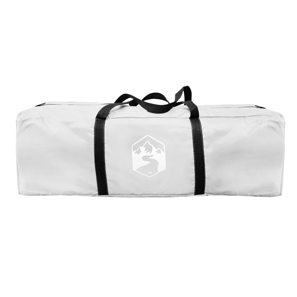 LAPOOH Namiot imprezowy biały 360 x 360 x 215 cm 185T tafta, wodoodporny namiot ogrodowy anty-UV, schronienie imprezowe, meble ogrodowe i akcesoria-94368