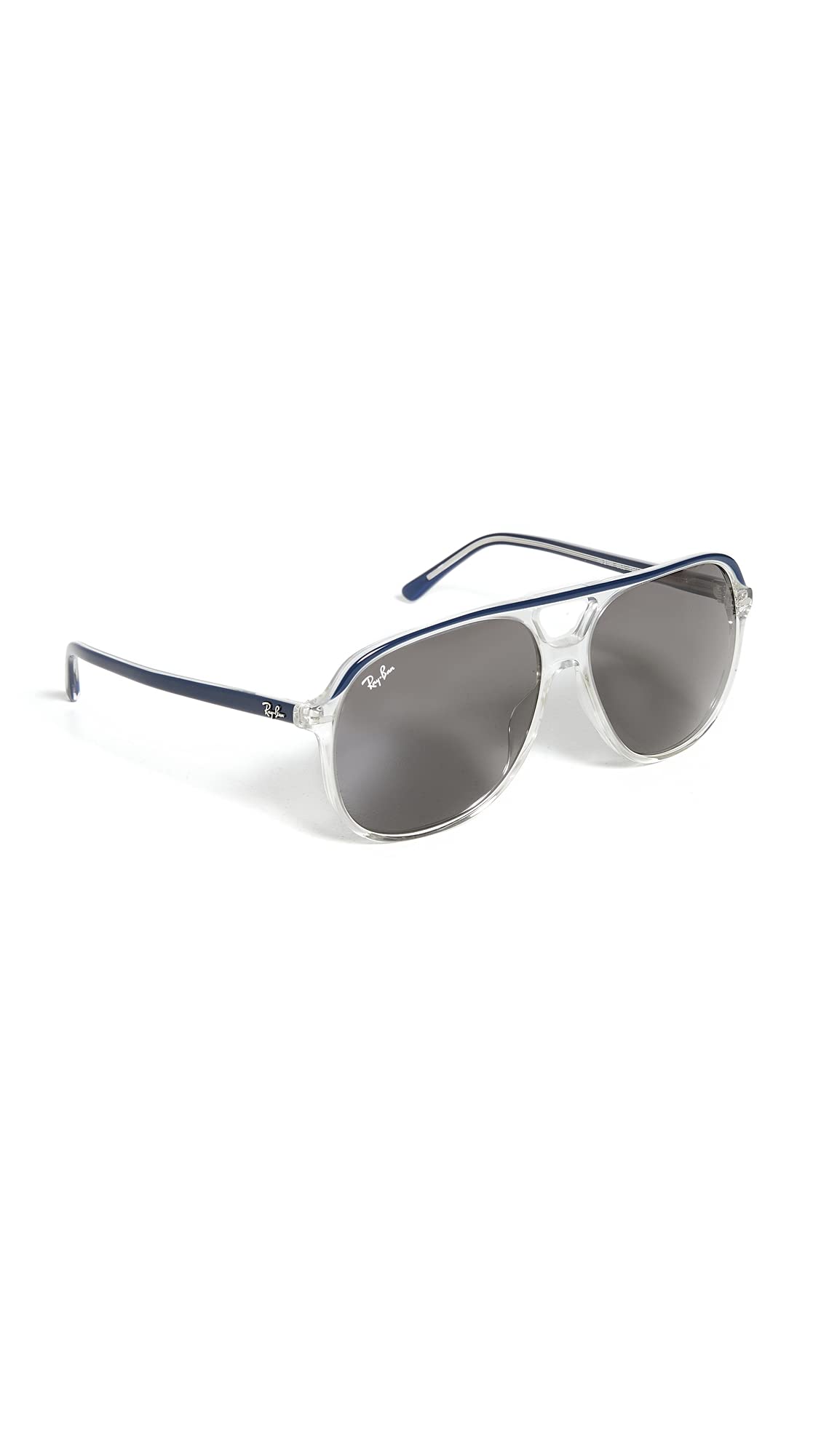 Ray-Ban Herren 0RB2198-1341B1-56 Sonnenbrille, BLU ON TRASPARENT, 56