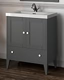  Salgar boheme - Mueble boheme 900 1c-2p gris mate