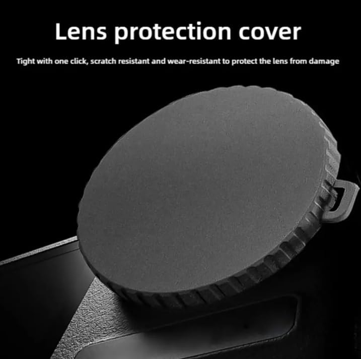 Miniatura 3 de Cubierta antipolvo para lente de cámara DJI Osmo Action 5 Pro, funda protectora de silicona antideslizante a prueba de polvo para DJI Action 435 Pro