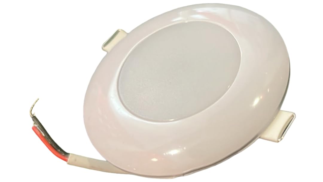 3W Super Bright Rimless Nano Round LED Panel Deep Light, High Glow Energy Saving Recessed Ceiling Downlight, Cool White Indoor Lighting for Home, Office, Kitchen & Hallway-image-17