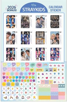 Straykids カレンダー Stray Kids ストレイキッズ グッズ 卓上 カレンダー (写真集