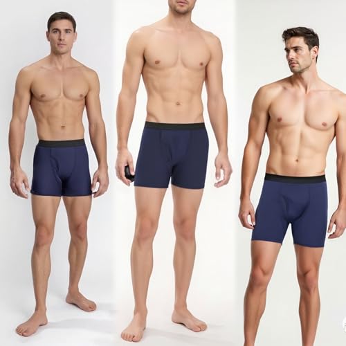 Alldry Underwear for Men, Octipa Men's Ultra-Absorbent Absorbent Boxer Briefs, Washable, Breathable4