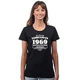 Envío rápido garantizado para todas las camisetas de 50 cumpleaños desde el almacén de ropa personalizada de Bang Tidy Clothing en Sheffield, Reino Unido