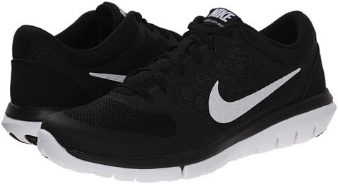 Amazon ナイキ Nike Flex 15 Run Womens Black White レディース 女性 用 靴 スニーカー シューズ 並行輸入品 Nike ナイキ ランニング