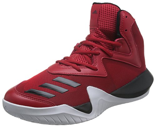 Marca: adidas Adidas Crazy Team 2017, Scarpe da Basket Uomo, Rosso (Escarl/Negbas/Ftwbla), 39 EU