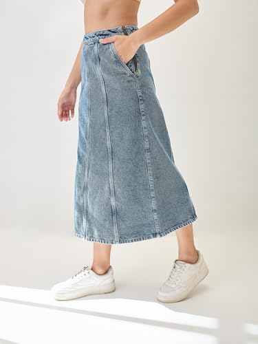 Image of Globus Women Skirt (GS576695 Light Blue 28)