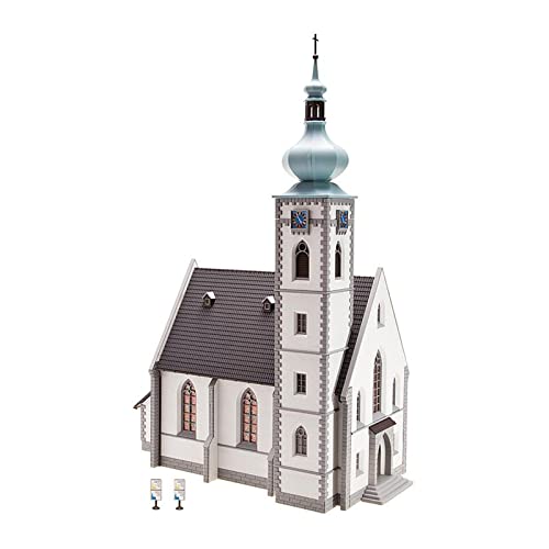Faller FA130490 - Kleinstadtkirche, Weiß