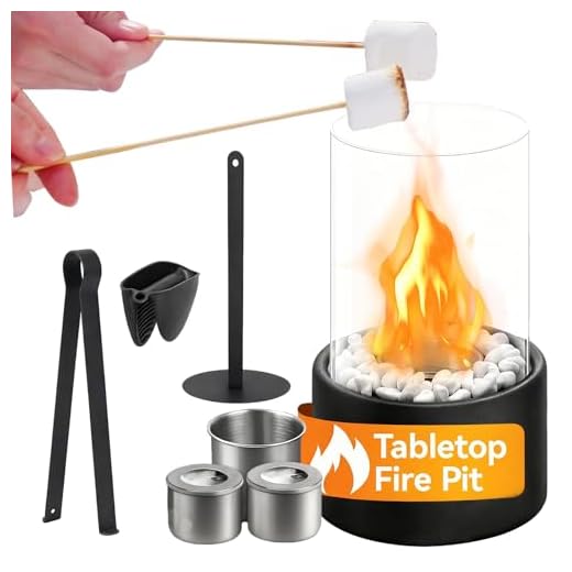 Estufa De Mesa Segura Portátil para Hoguera Interior | Fogata Portátil Compacta para Mesita De Noche, Escritorio, Apartamento, Sala De Estar, Fiesta En Casa, Decoración Acogedora Y Cálida
