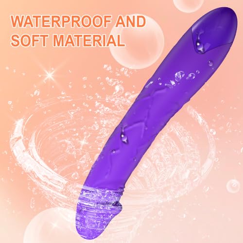 Image of G Spot Dildo Vibrator-Waterproof Adult Female Sex Toys with 10 Powerful Vibrations, Realistic Silicone Dildos Clitoris Stimulator for Woman Sexual Pleasure